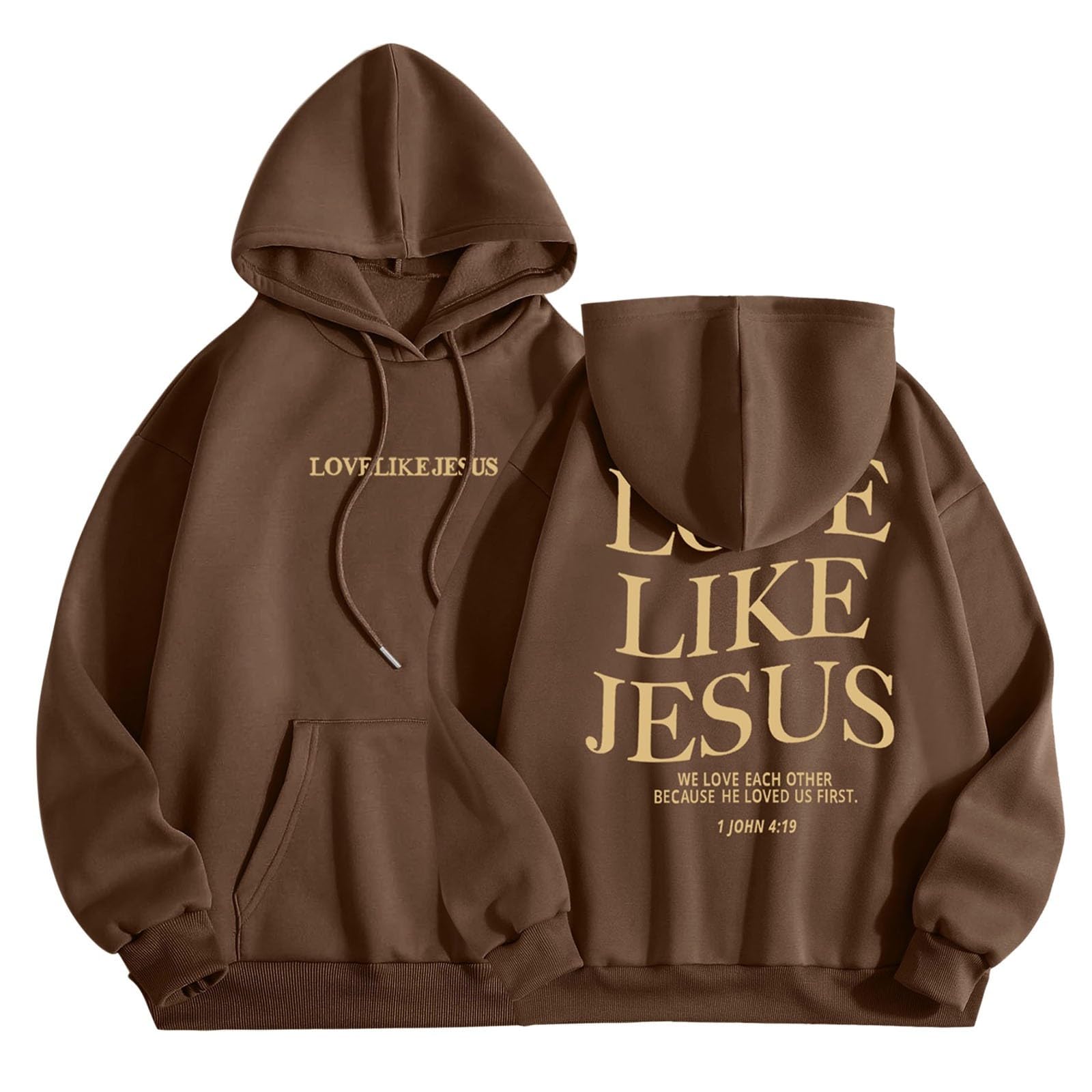 Love Like Jesus Hoodie - Men, Women - Long Sleeve Sweatshirt