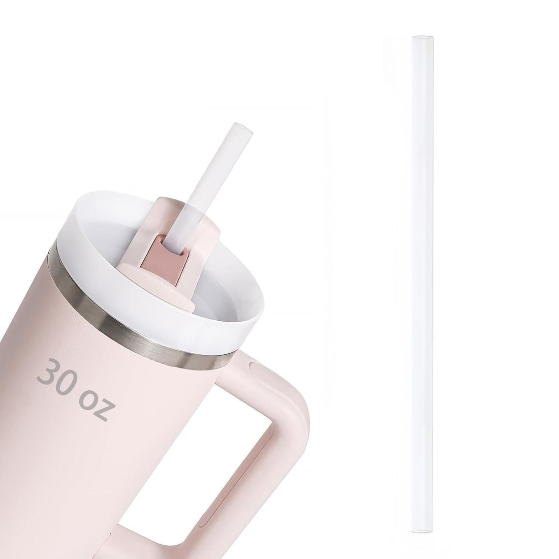 Replacement Top For Stanley Cup 30oz - Transparent White