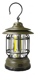 Retro Portable LED Camping Light with Dimming Capability